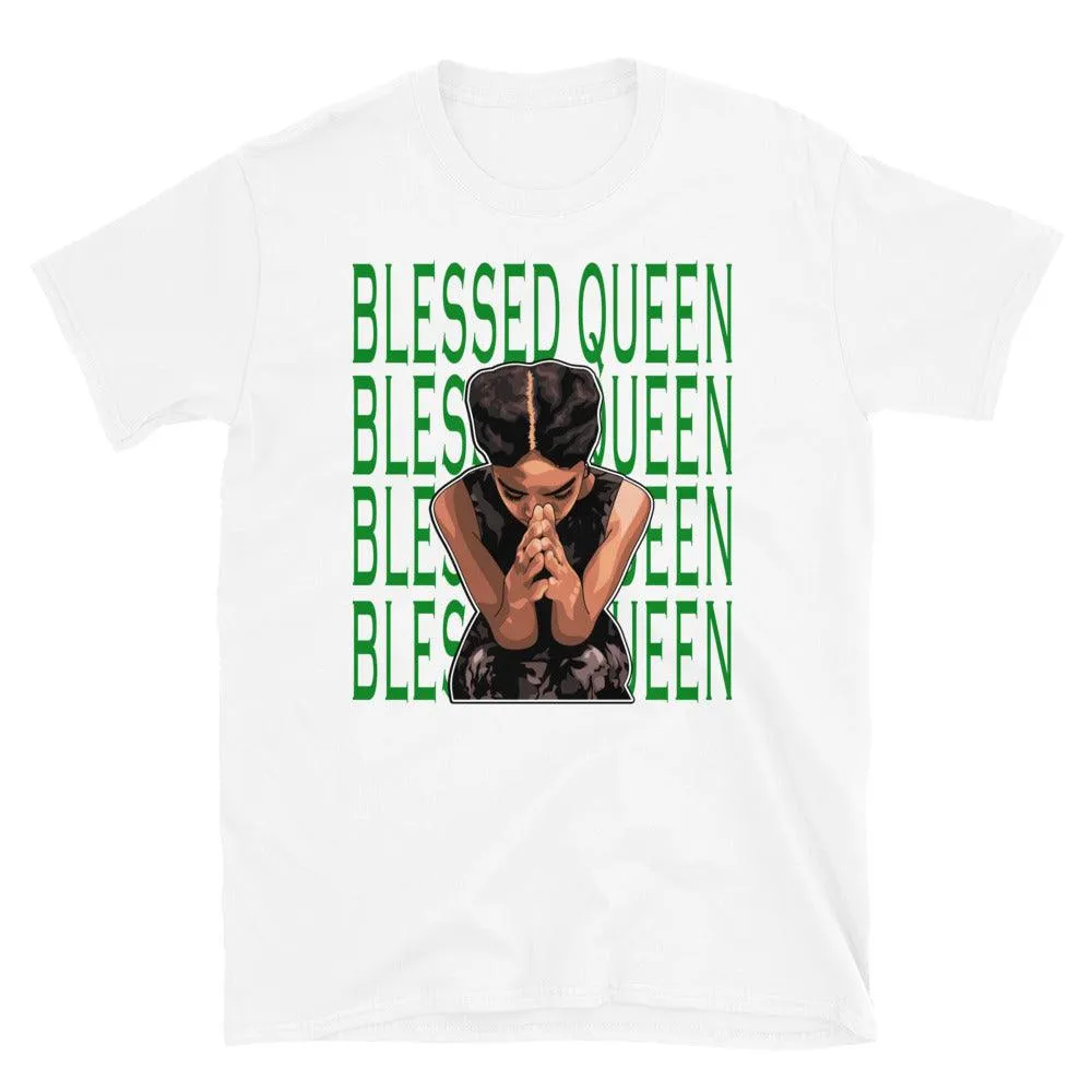 1 Low Lucky Green Shirt Blessed Queen