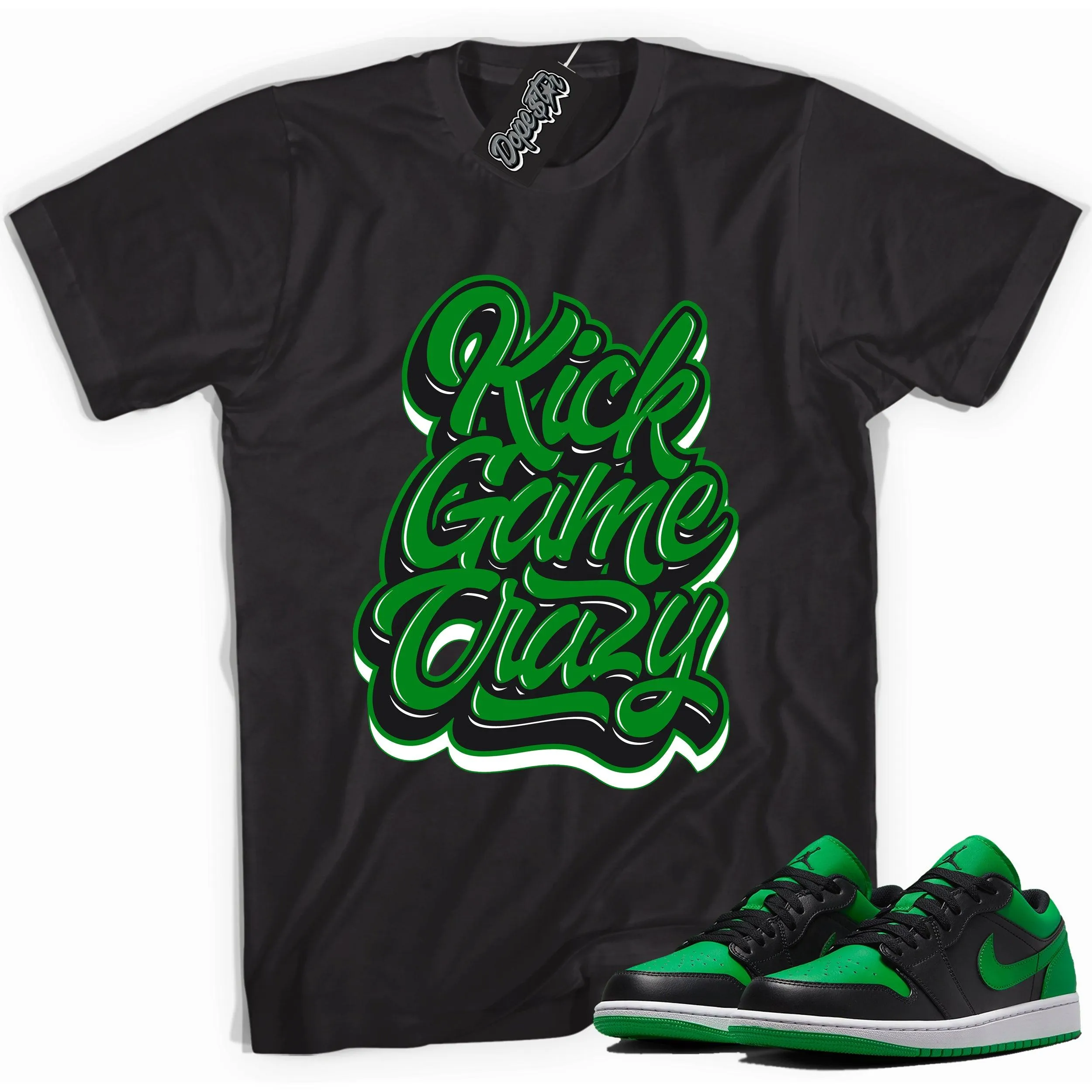 1 Low Lucky Green Shirt Kick Game Crazy