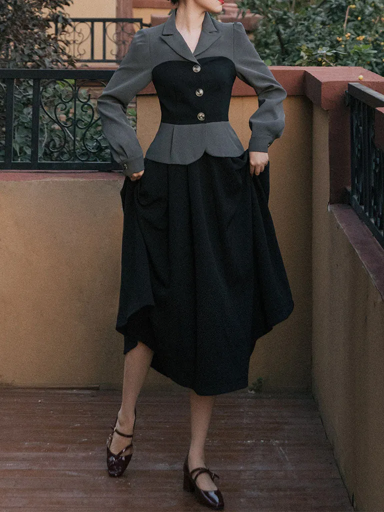 1950S Hepburn Style Outfits Vintage Skirt Suits For Women