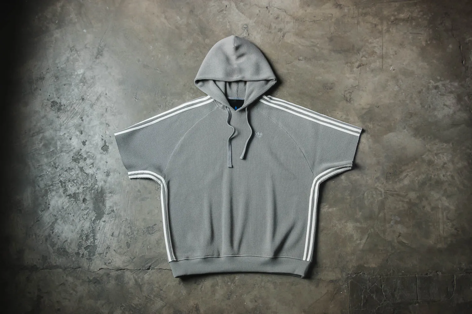 adidas Blue Version Waffle Hoodie