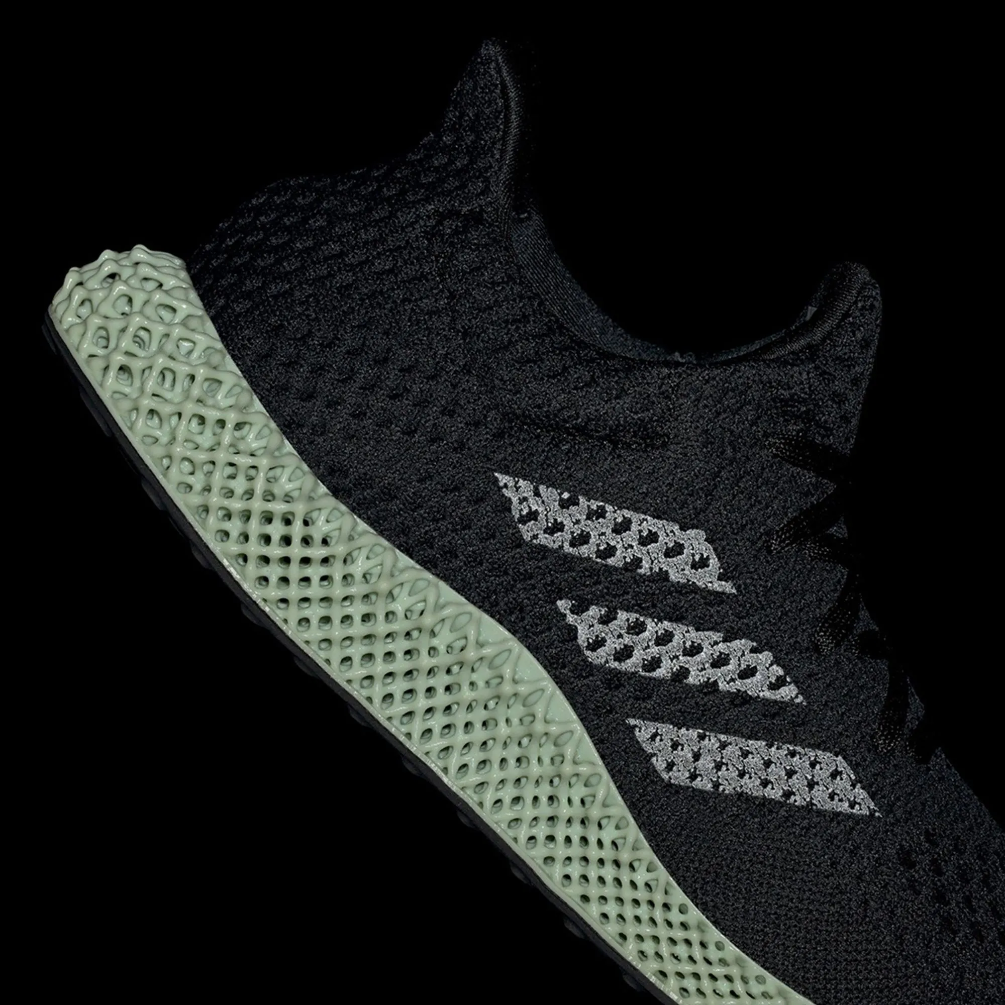 Adidas Mens 4D Futurecraft 'Core Black'