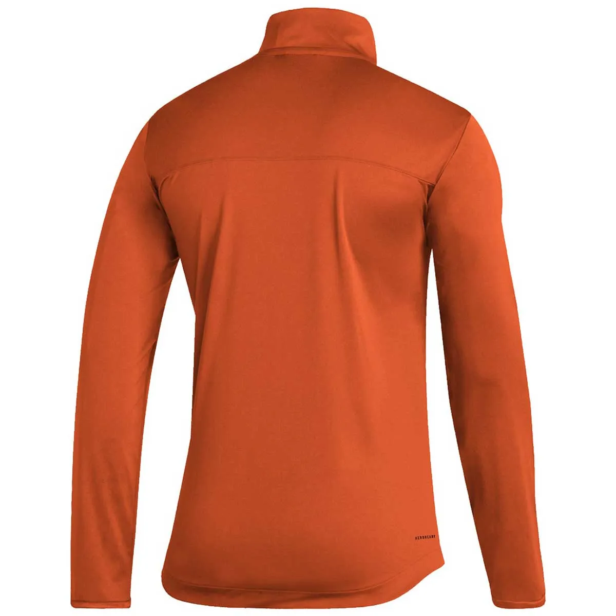 adidas Men's Team Orange/White Under The Lights Long Sleeve Knit 1/4 Zip