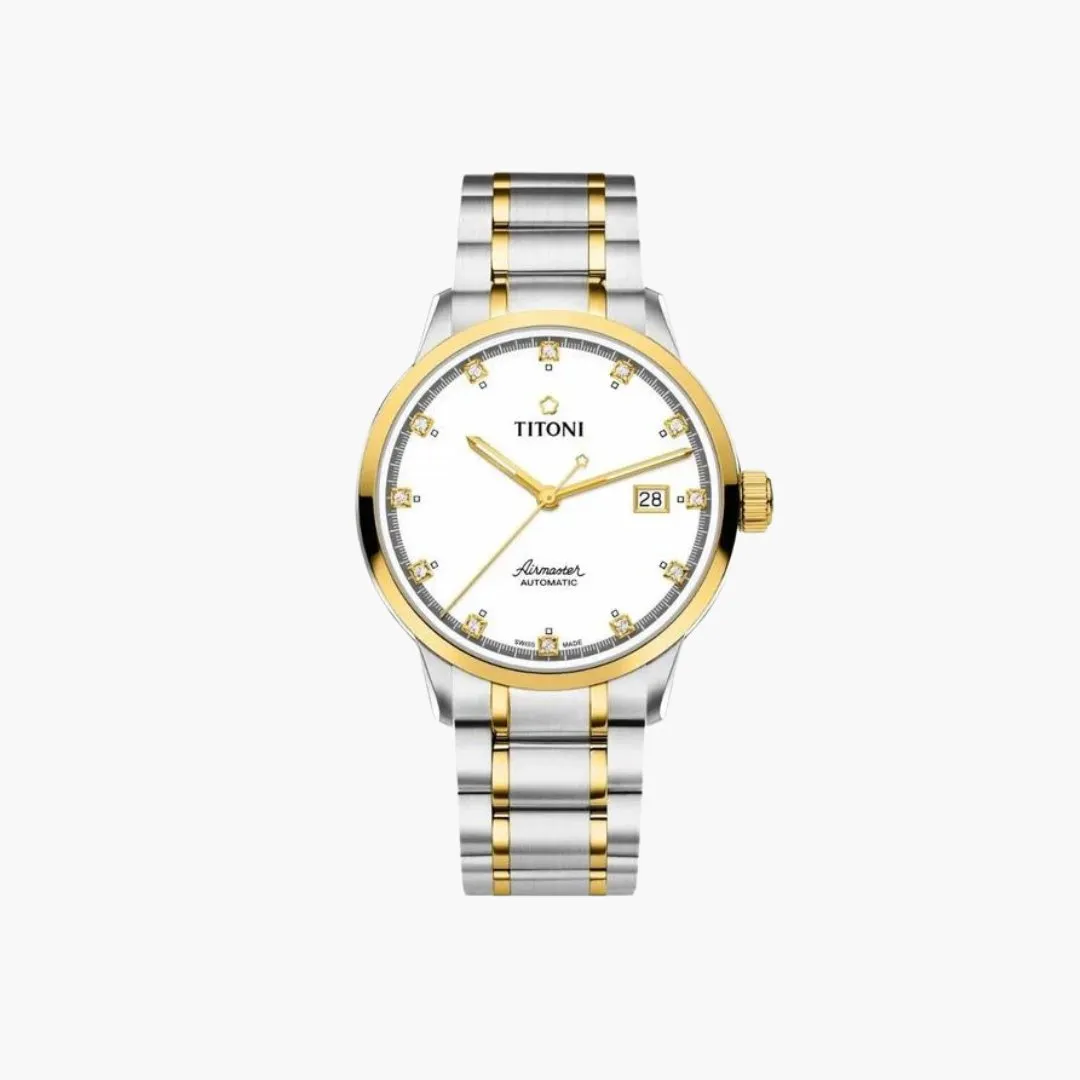 Airmaster Automatic 40Mm White Dial