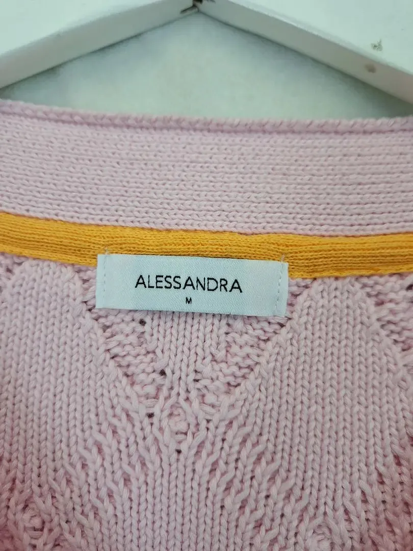 Alessandra Elea Cotton Floss Cardigan Size M