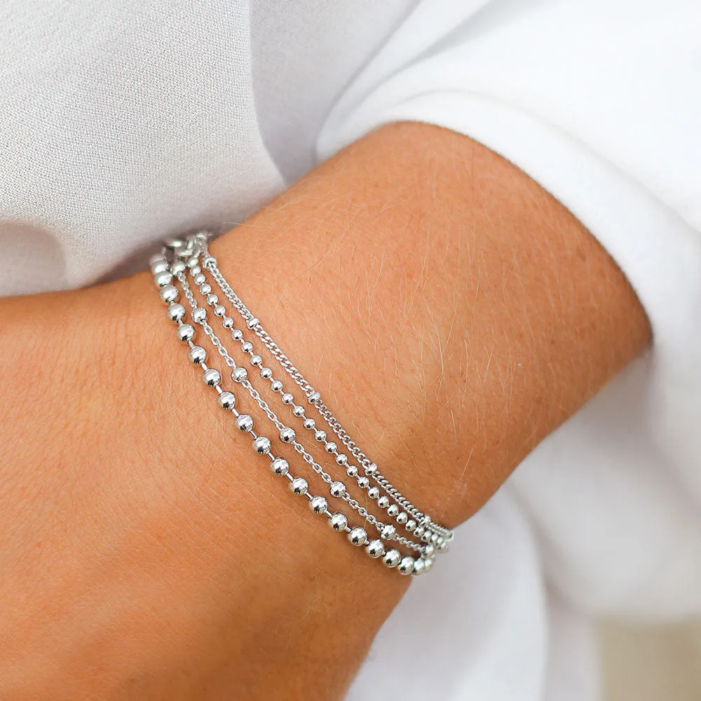 Anna Silver Bracelet