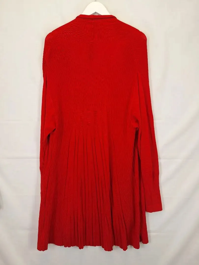 Assorted Brands Staple Cherry Longline Cardigan Size 16