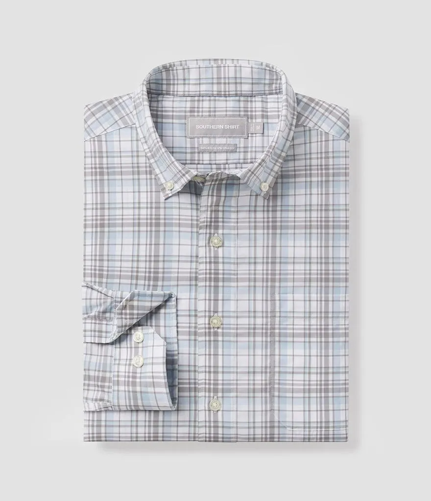 Bay Street Plaid LS- Bay Street