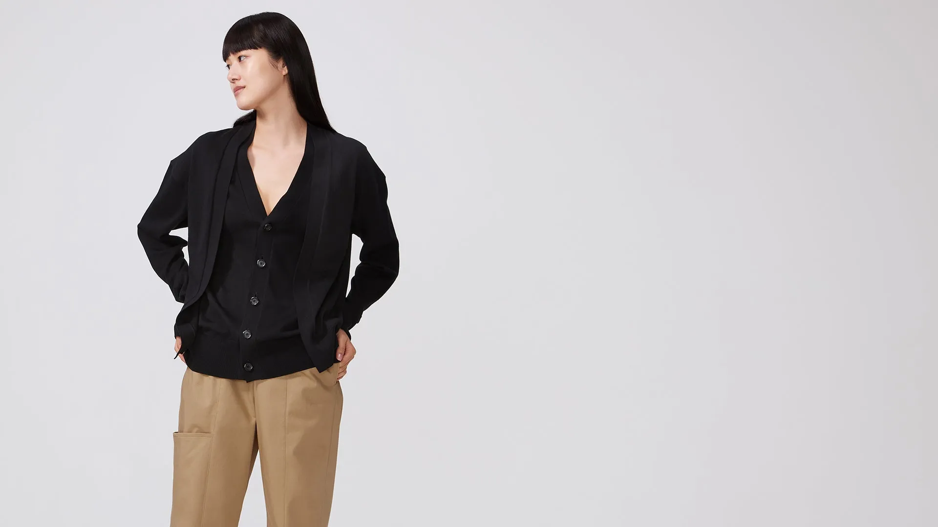 Black Gaien Cardigan