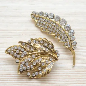 Bridal Brooch Set, Crystal Rhinestone Brooch, Dress Pin Sash Broach