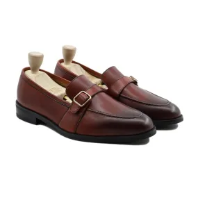 BRIXTON - REDDISH BROWN LOAFER