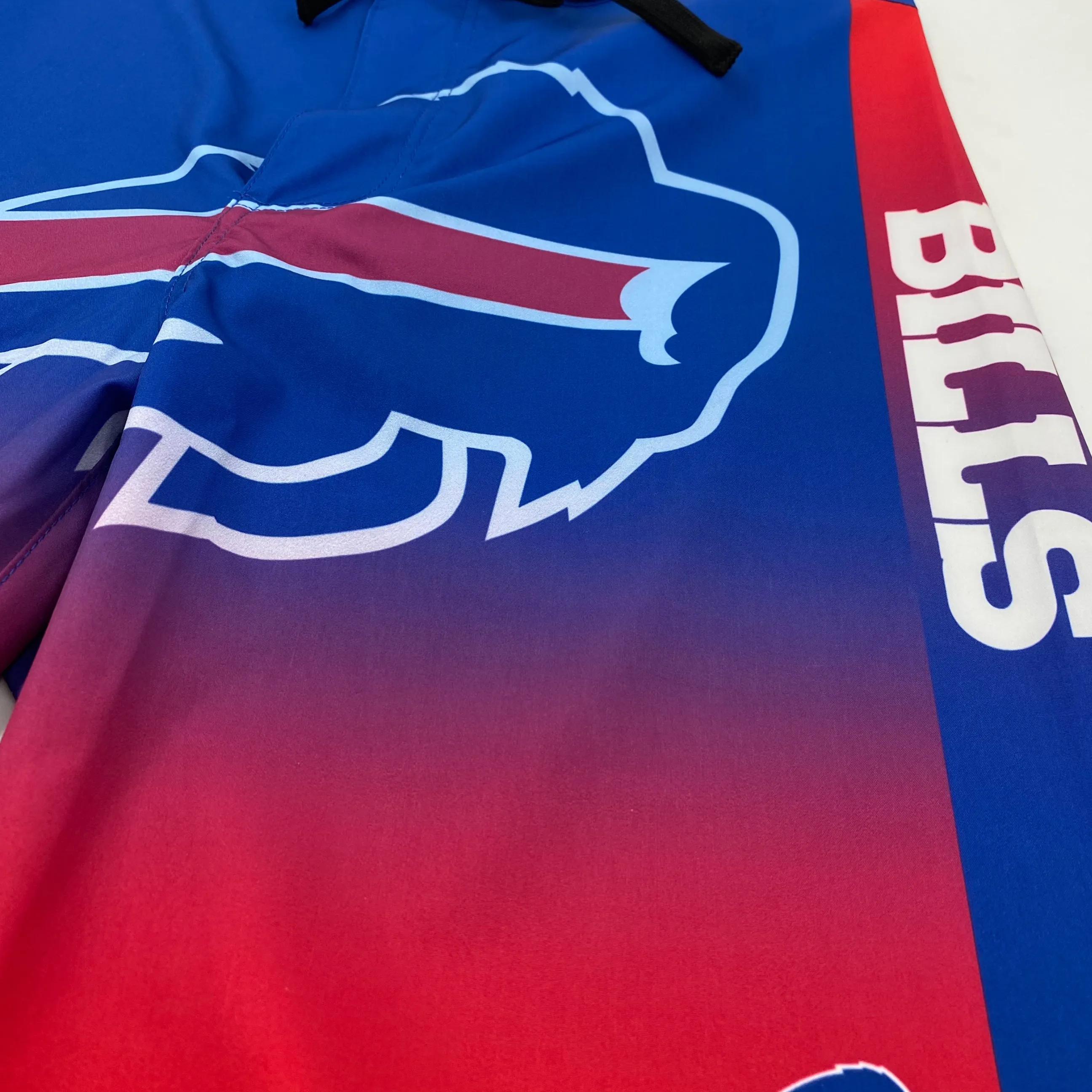 Buffalo Bills Royal & Red Gradient Board Shorts