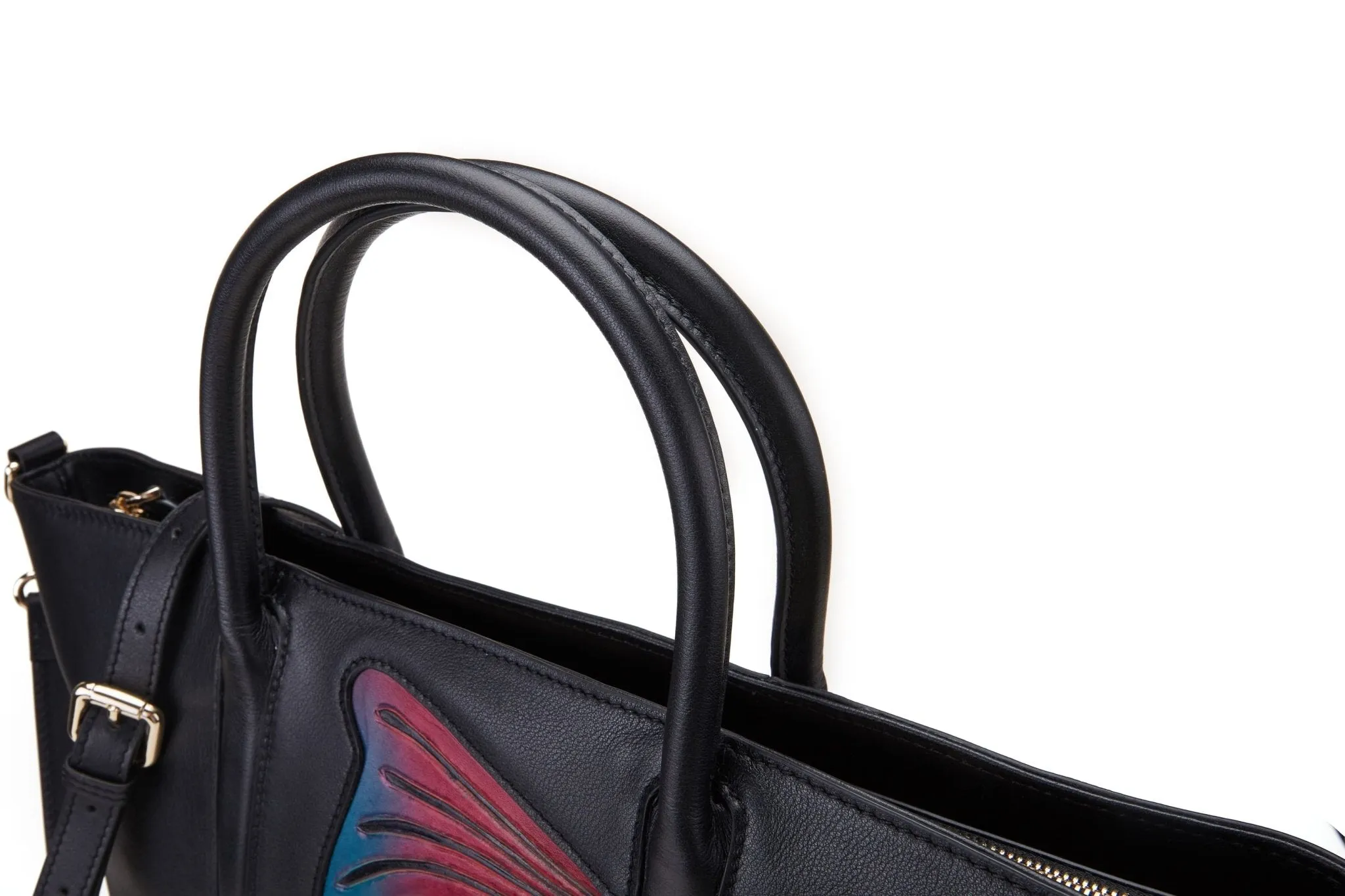 Butterfly Black Top Handle