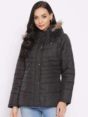 Cantabil Black Women's Jacket