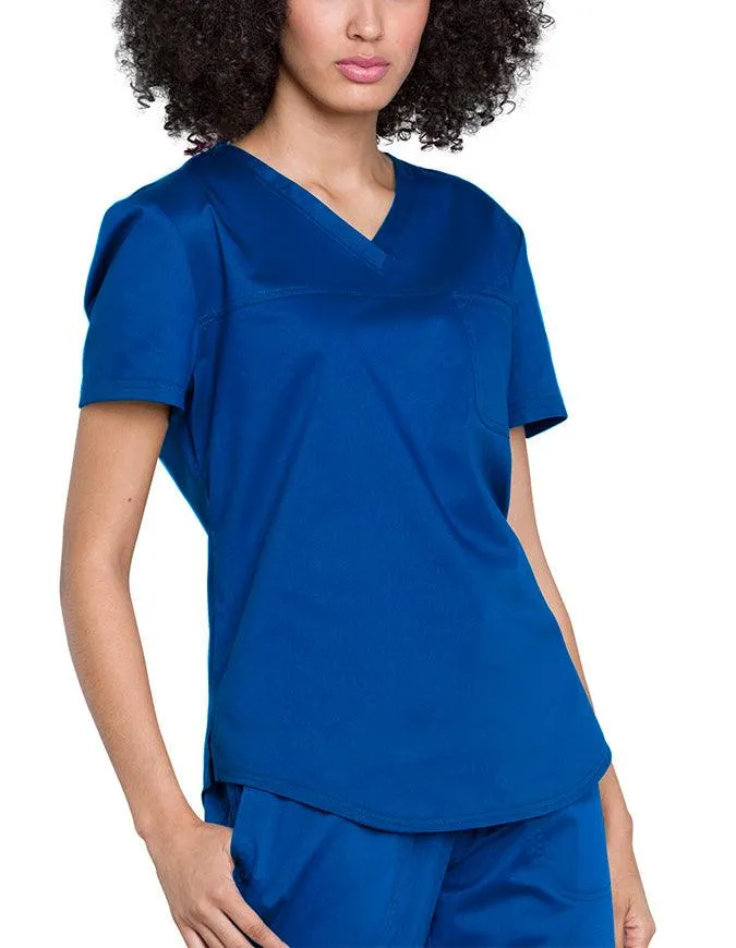 Cherokee Workwear Revolution Women's V-Neck O.R. Top