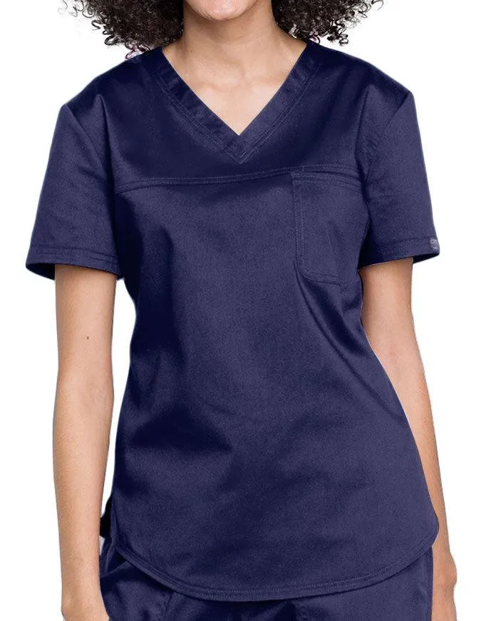 Cherokee Workwear Revolution Women's V-Neck O.R. Top