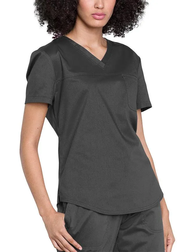 Cherokee Workwear Revolution Women's V-Neck O.R. Top