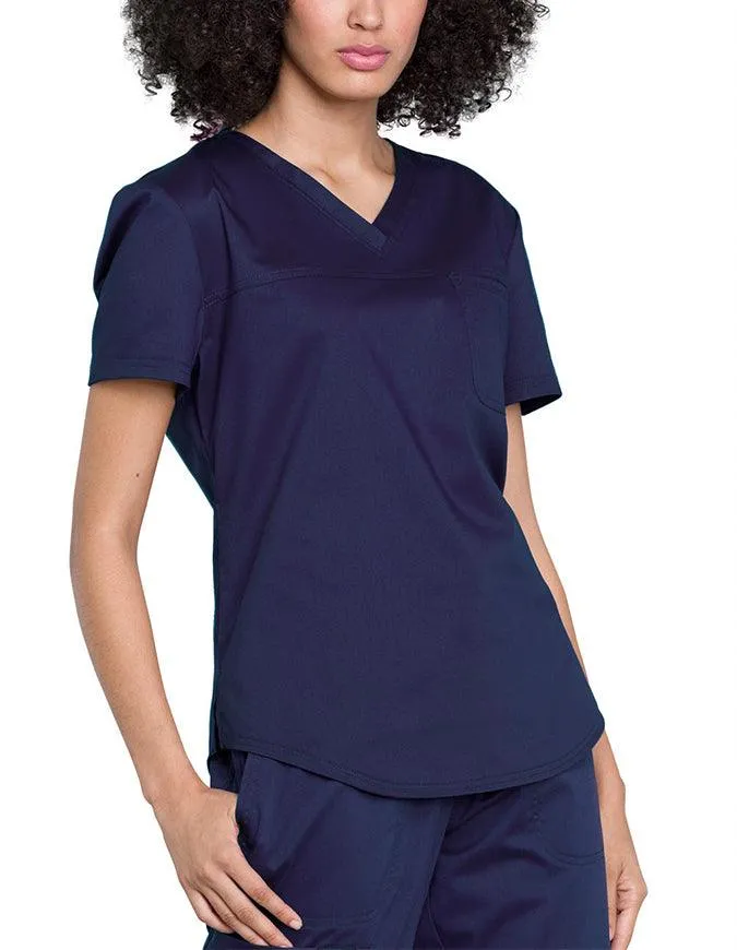 Cherokee Workwear Revolution Women's V-Neck O.R. Top