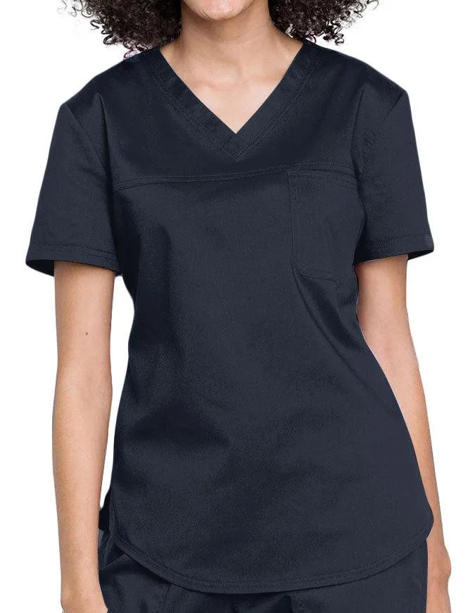 Cherokee Workwear Revolution Women's V-Neck O.R. Top