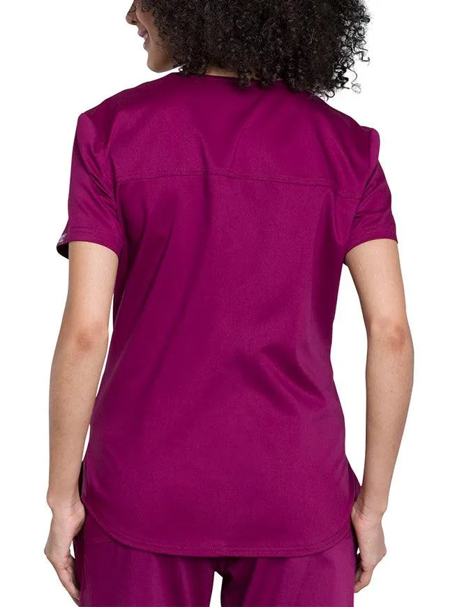 Cherokee Workwear Revolution Women's V-Neck O.R. Top