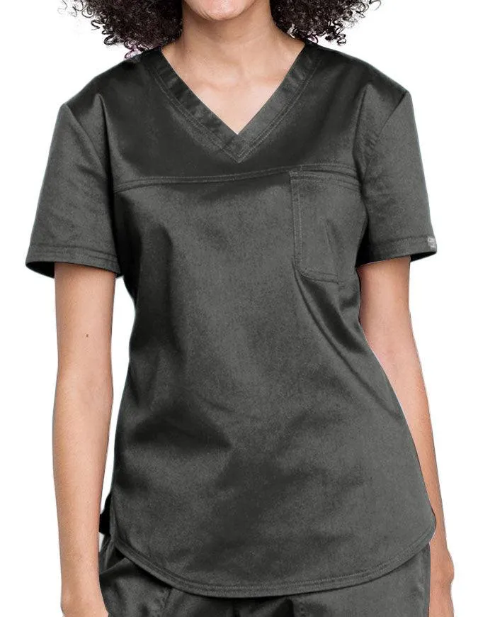 Cherokee Workwear Revolution Women's V-Neck O.R. Top