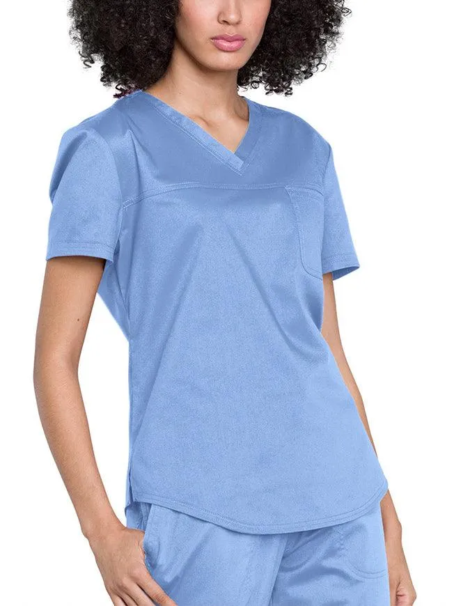 Cherokee Workwear Revolution Women's V-Neck O.R. Top