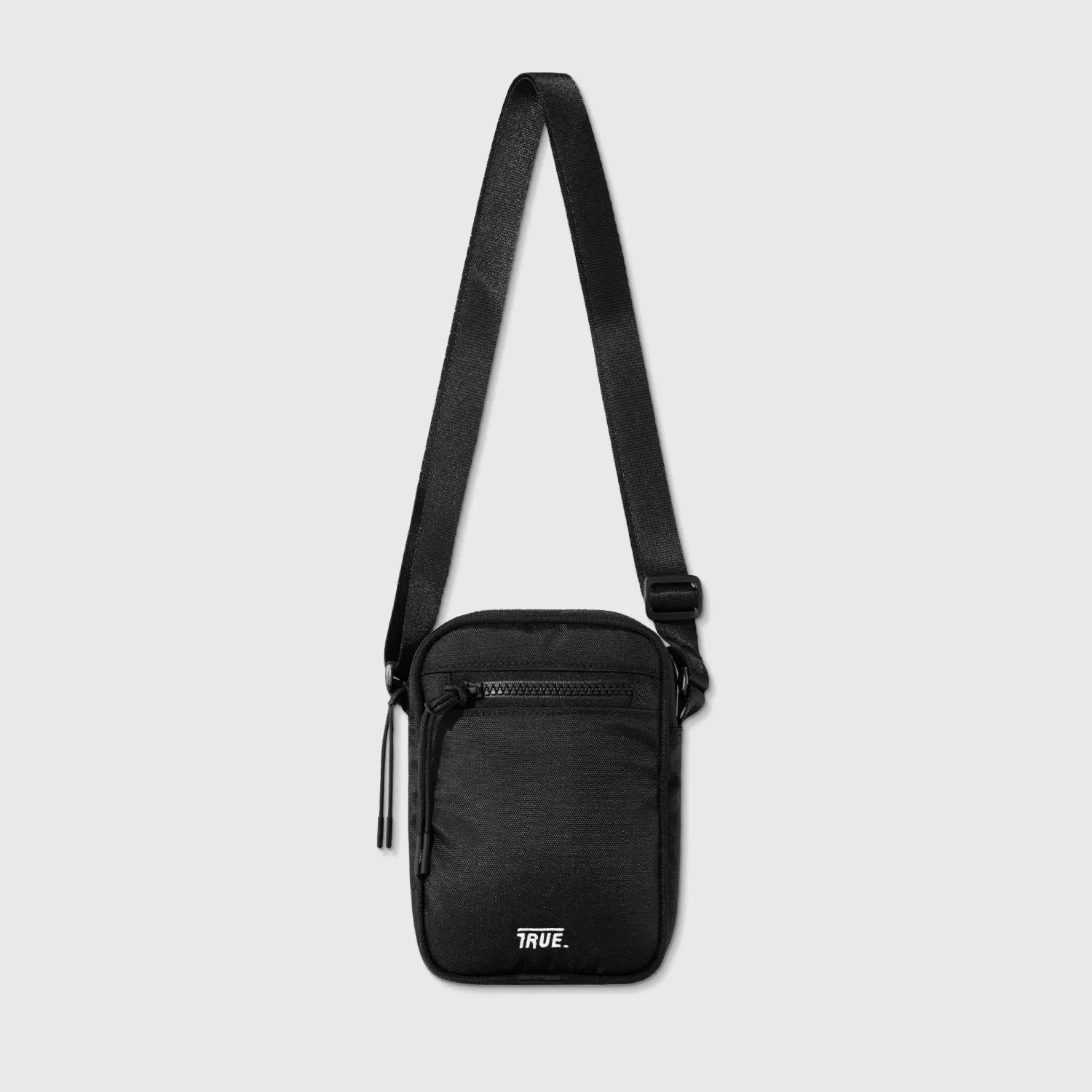 Classic Embroidery Crossbody bag - Black