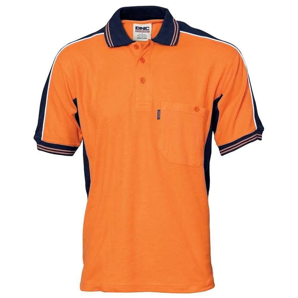 Contrast Panel Polo