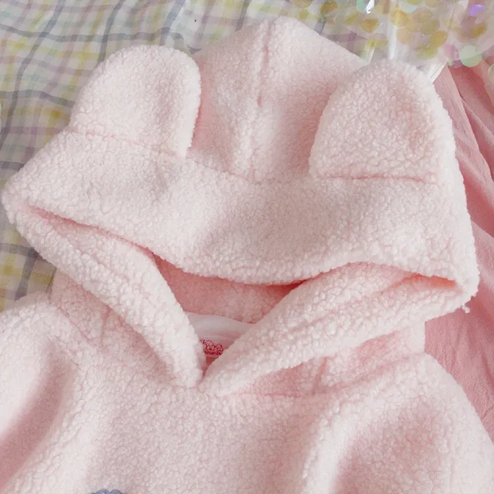 Cute Plush Bear Hoodie AD12586