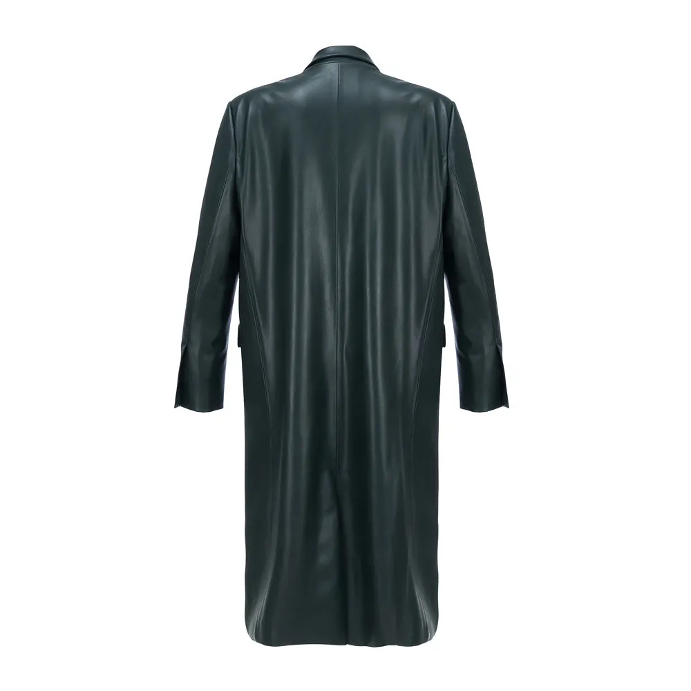 Eco Leather Coat