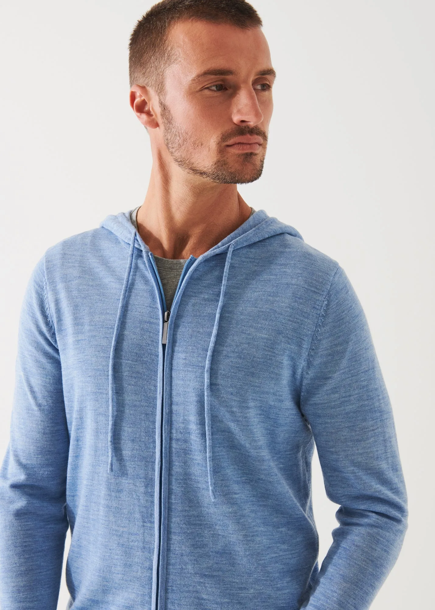 EXTRA-FINE MERINO FULL ZIP HOODIE