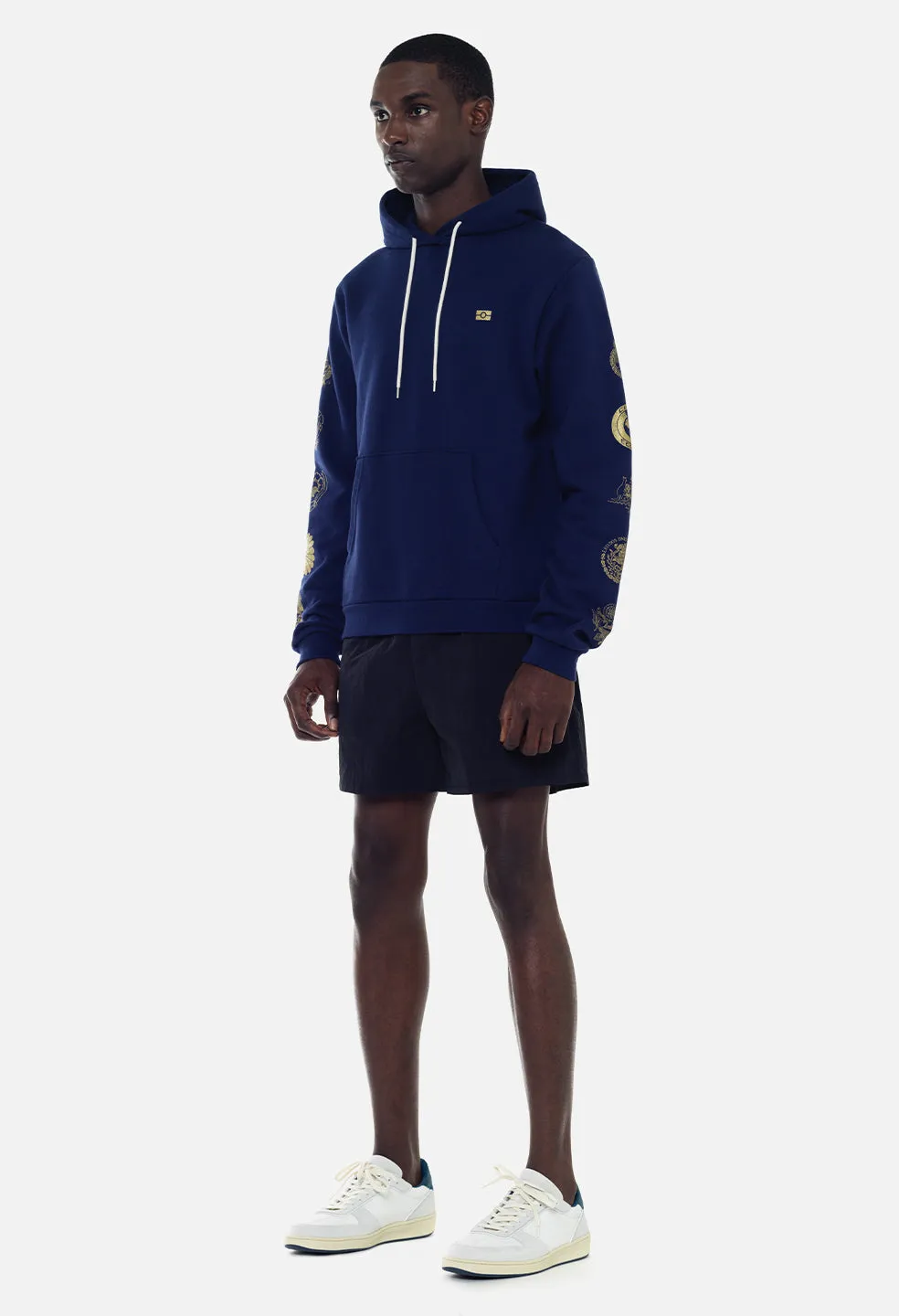 Global Entry Beach Hoodie / Navy