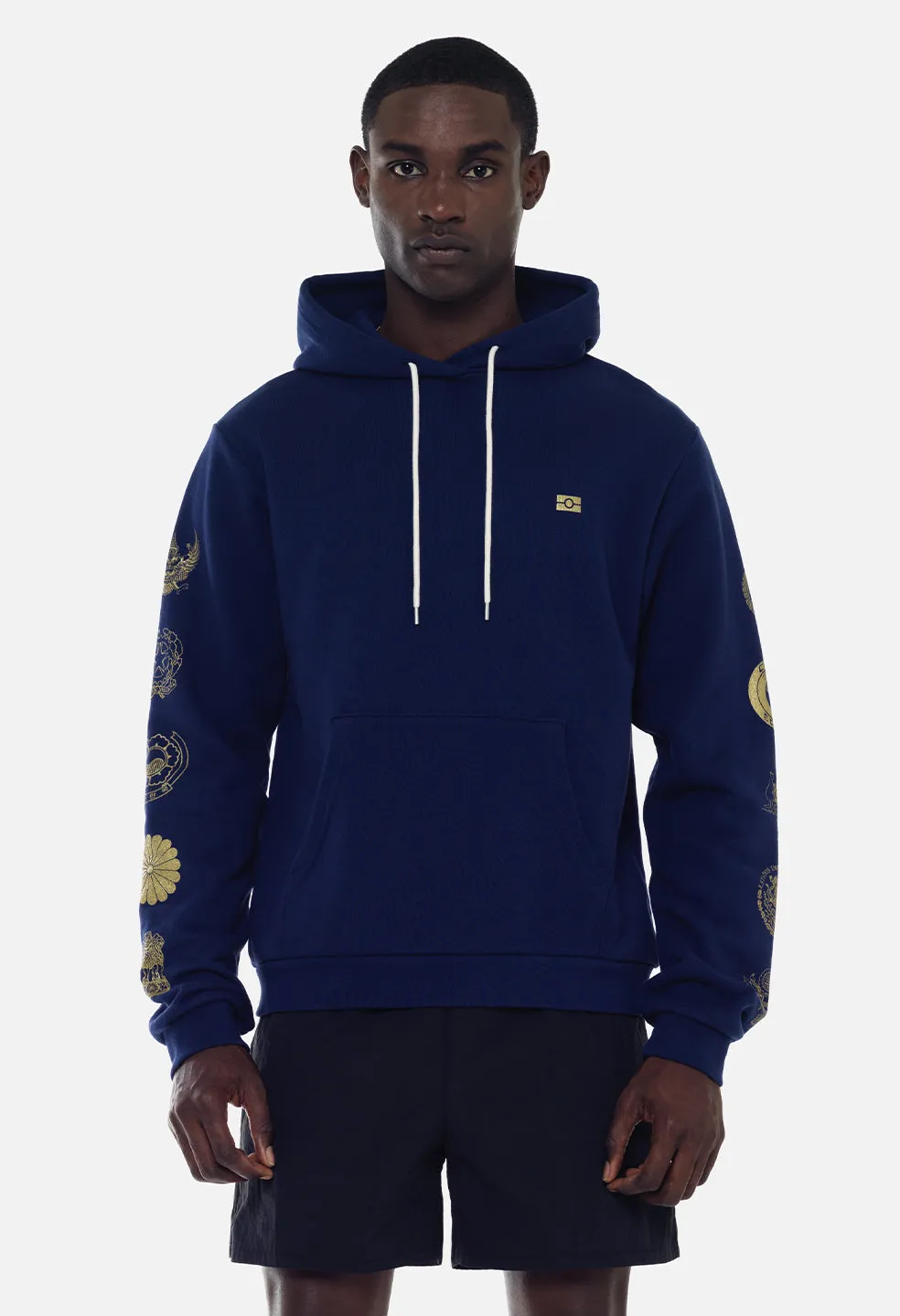 Global Entry Beach Hoodie / Navy