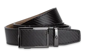 Go-In Traditions Carbon Black, 1 3/8 Strap, Golf Belt