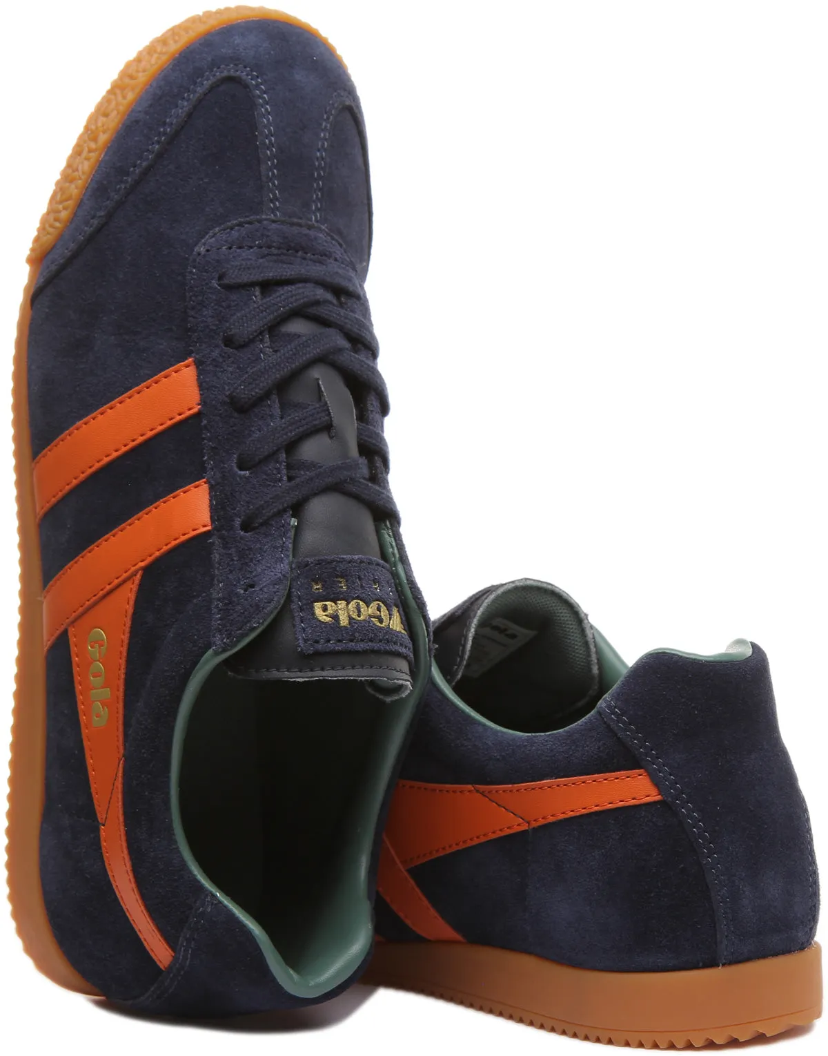 Gola Classics Harrier In Navy Orange For Men