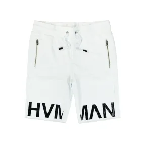 HVMAN French Terry Sweatshort (White) /C8