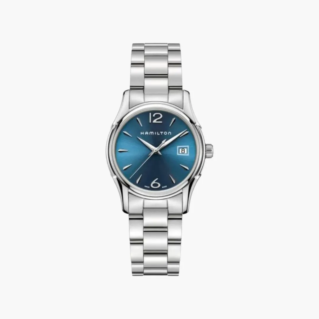 Jazzmaster Quartz 34Mm Blue Dial