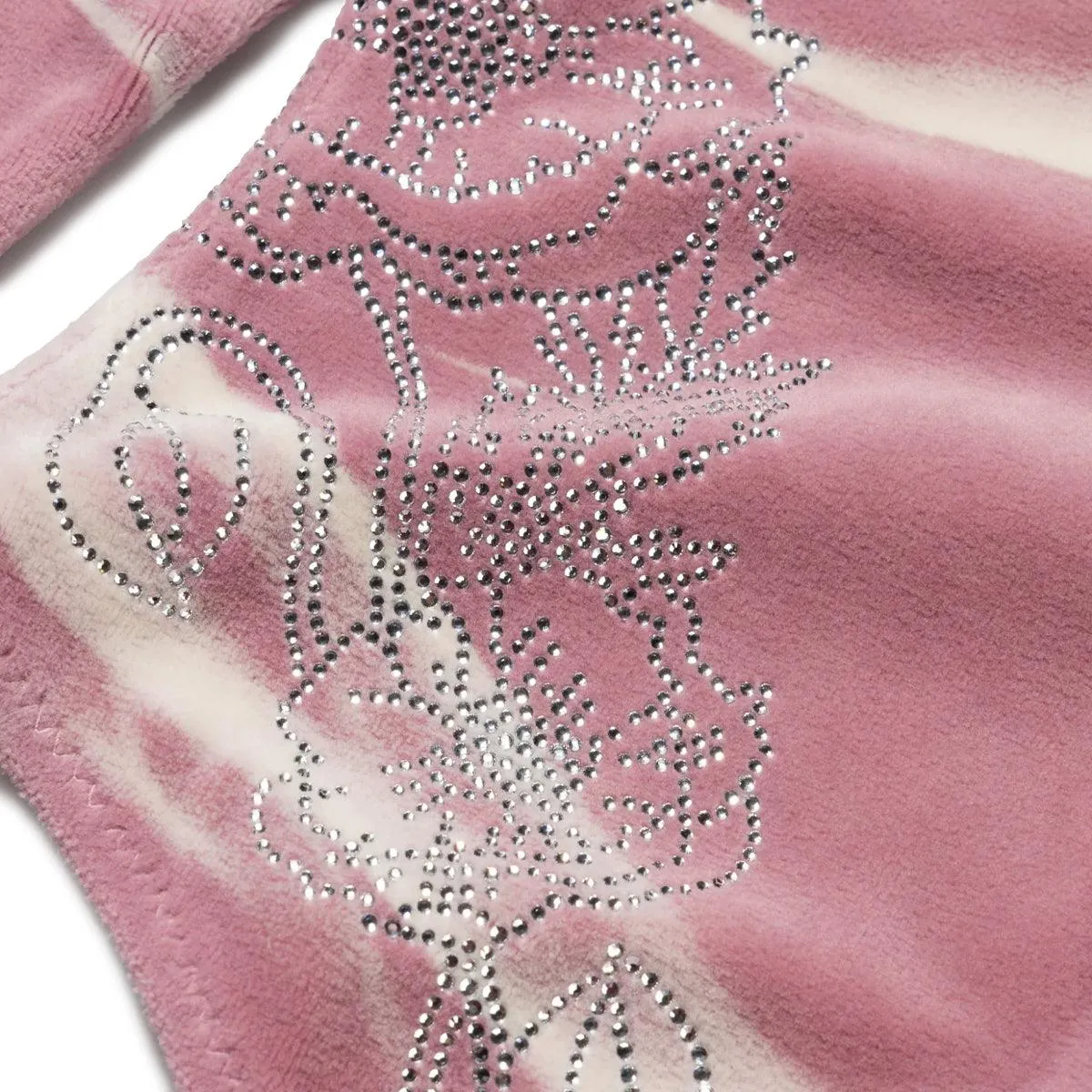   Juicy Couture Tie-Dye Velour Bodysuit 'Pink'