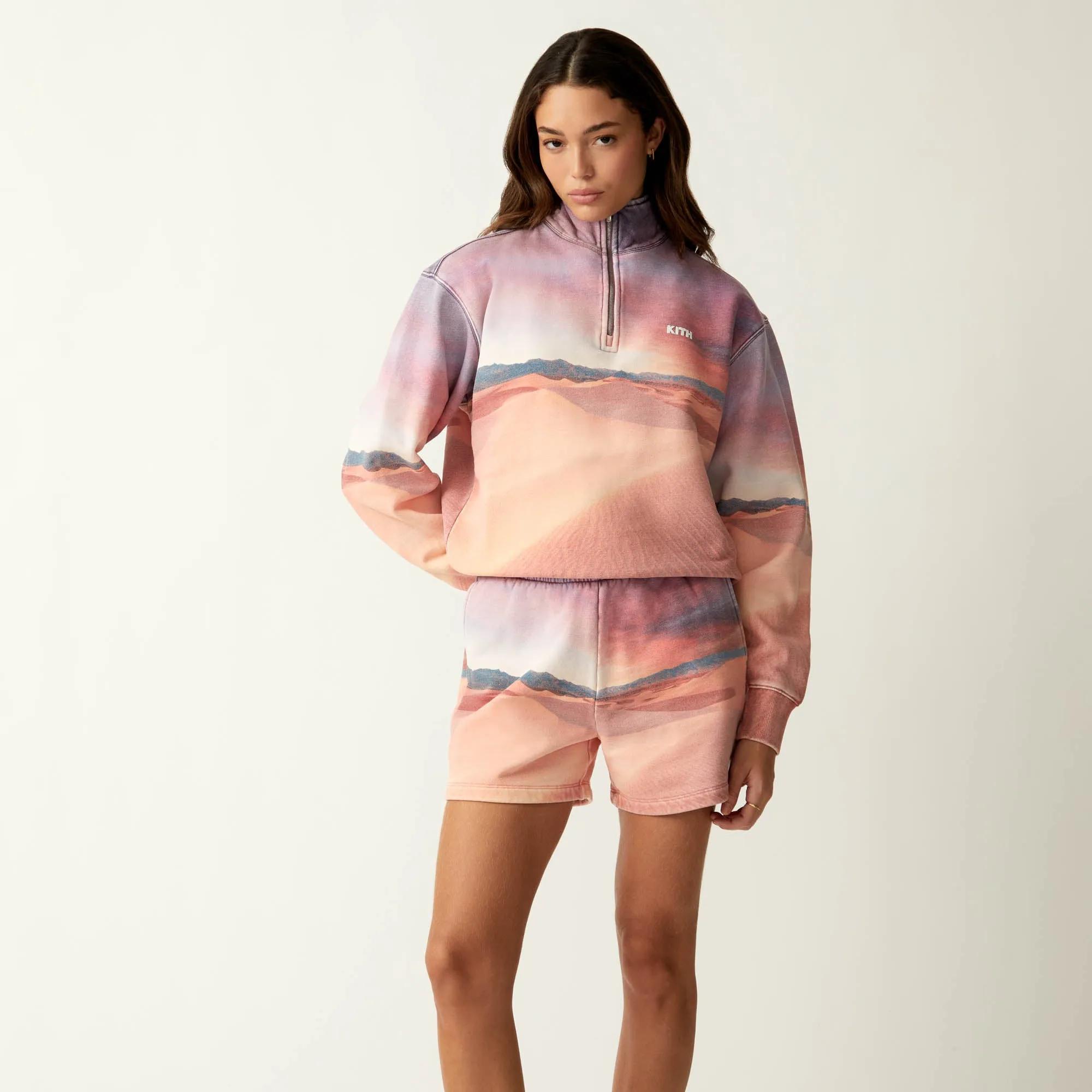 Kith Women Desert Sunset Hunter Quarter Zip - Mabel