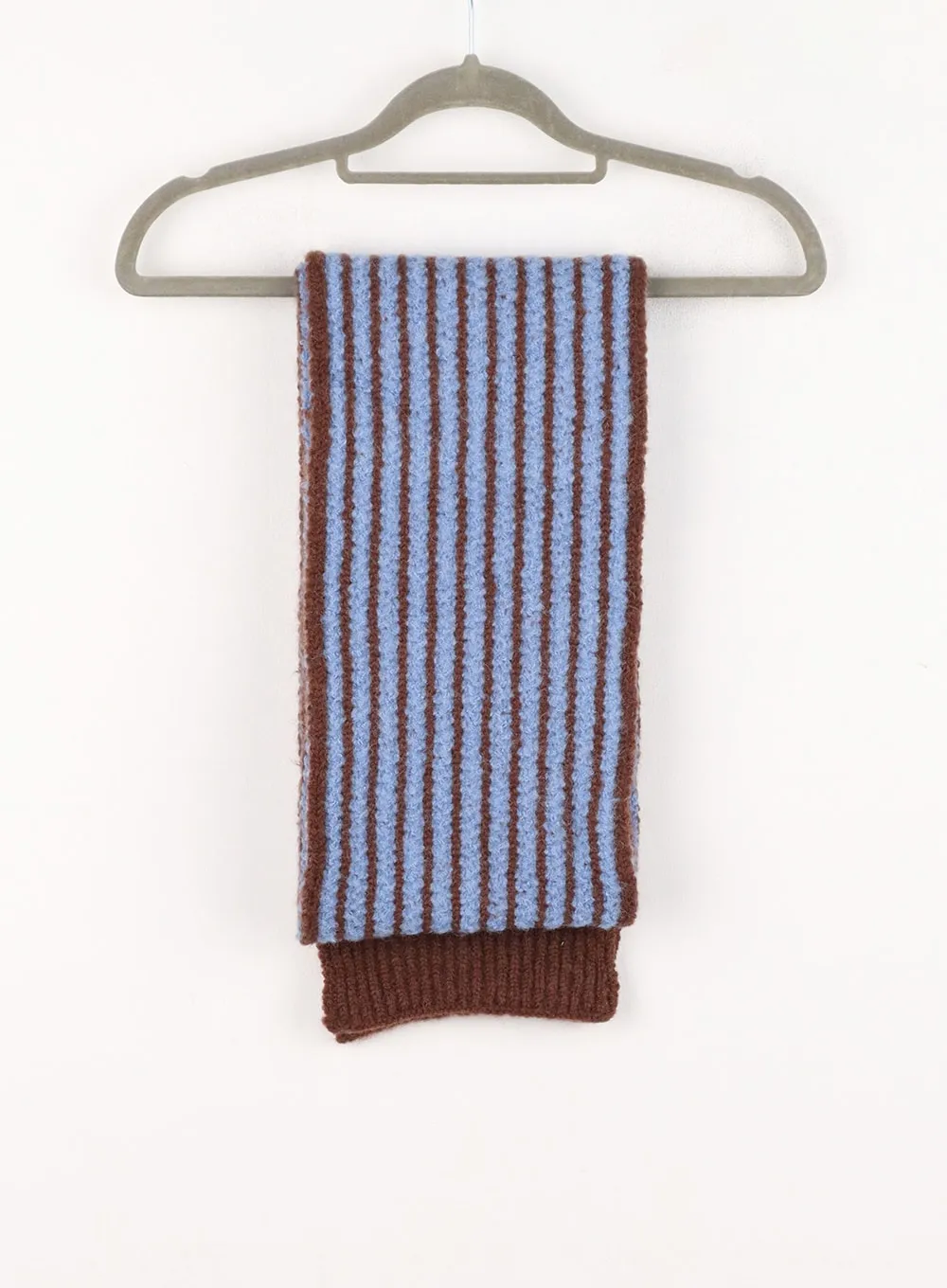 Knit Stripe Scarf IN302