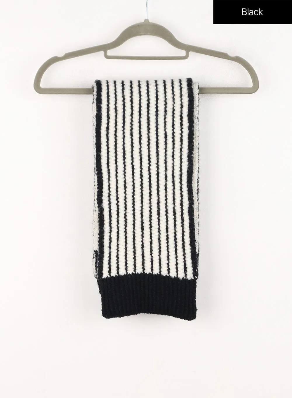 Knit Stripe Scarf IN302