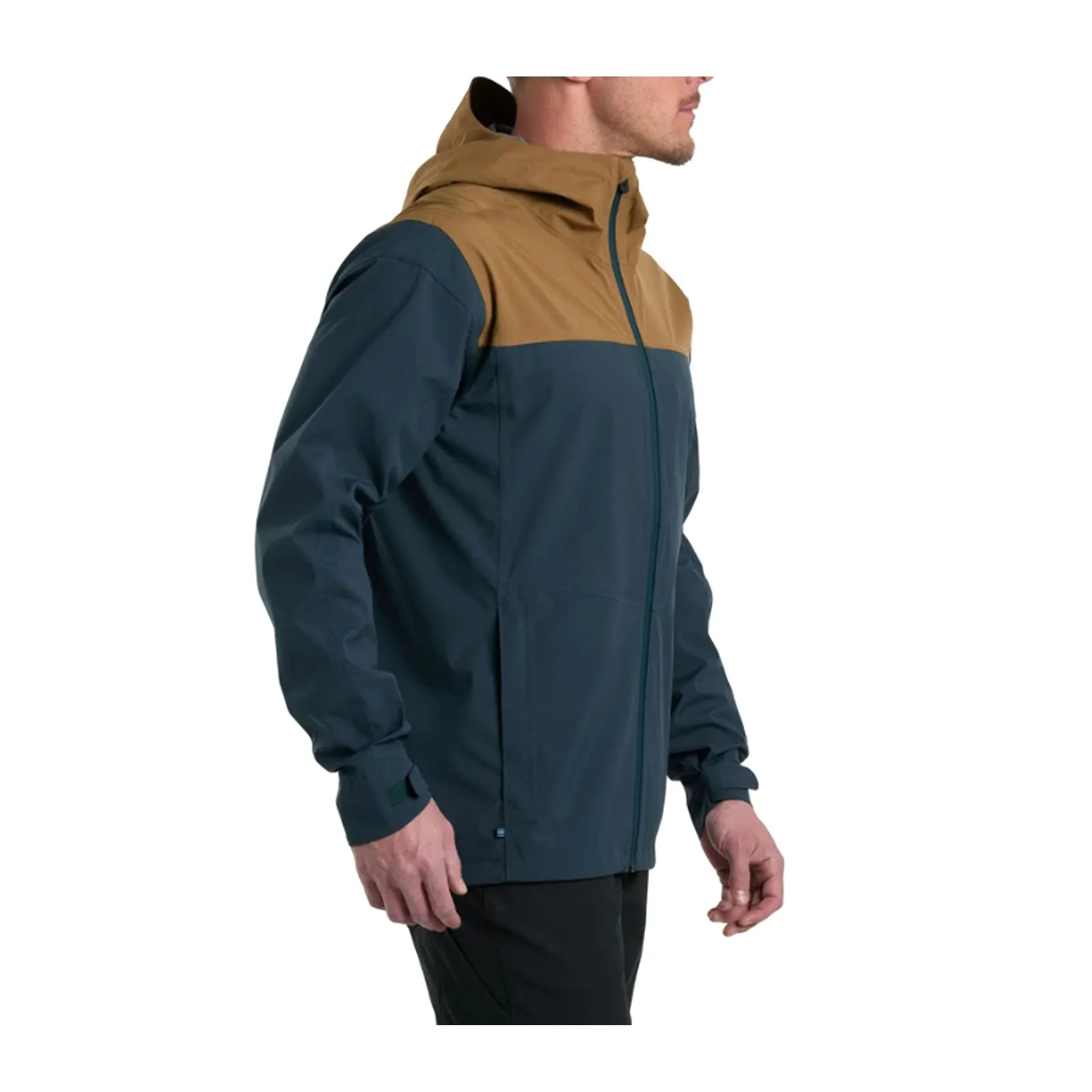 Kuhl Stretch Voyagr Jacket (Men) - Deep Pond/Dark Khaki