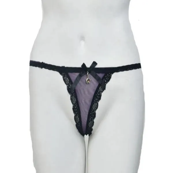 Lace Thong Panty With Suit For Women