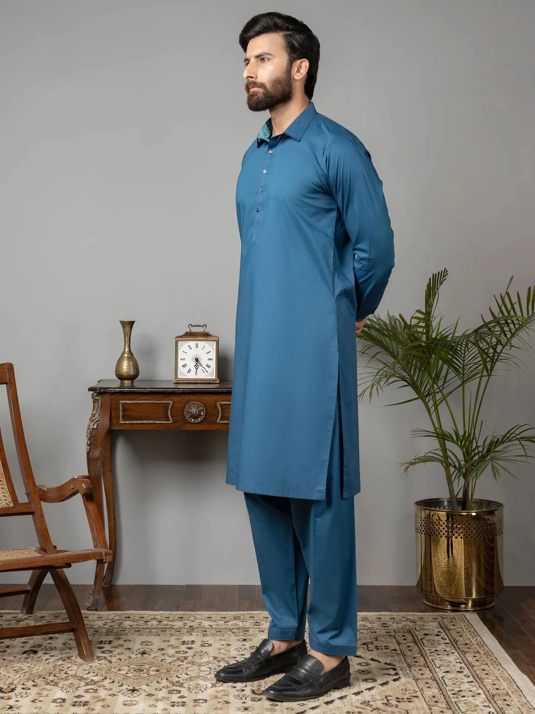 Limelight Mens Zinc Cotton Kurta Shalwar