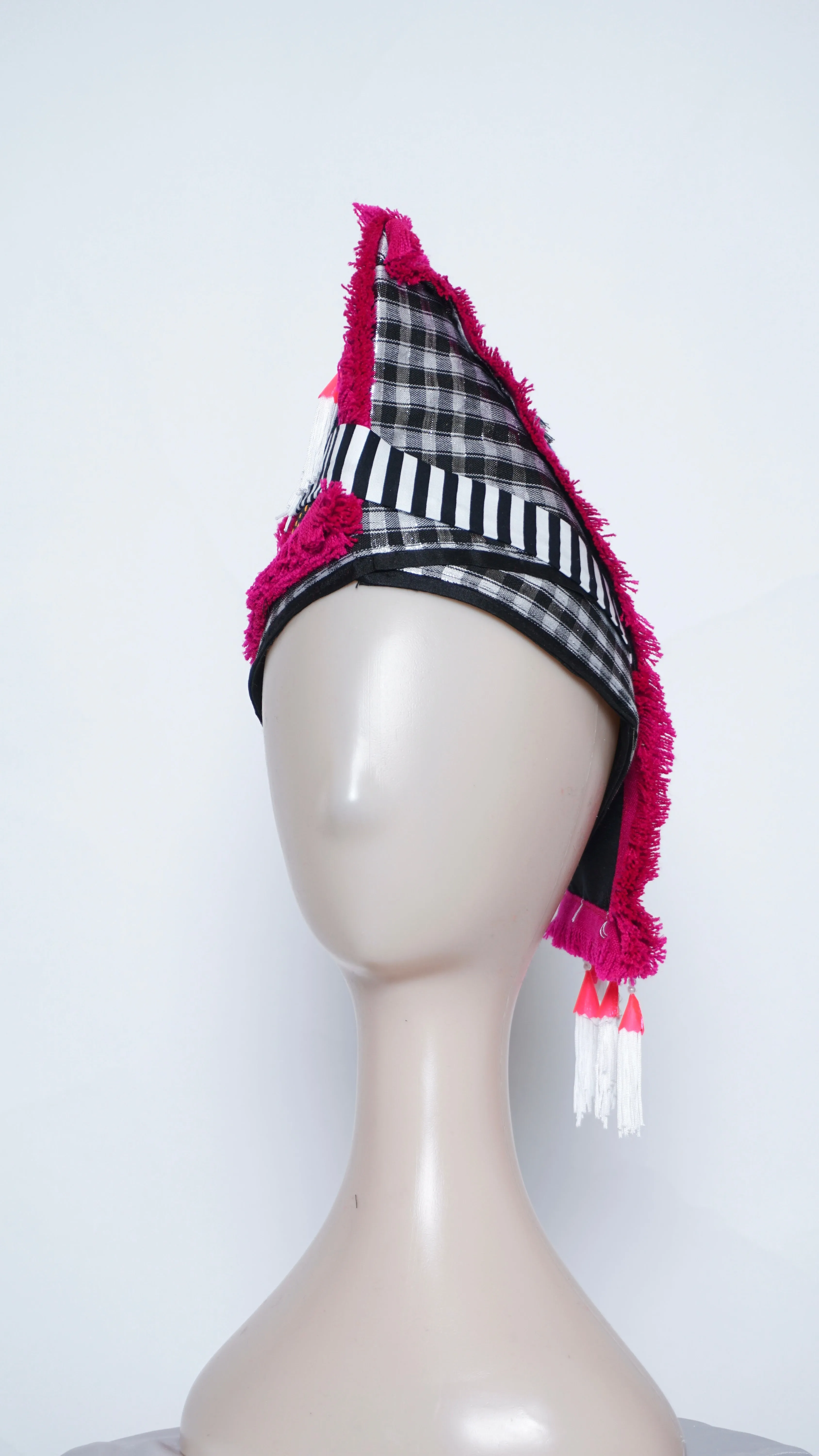 Magenta Rooster Hat