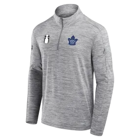 Maple Leafs Fanatics Men's Authentic Pro 2024 Stanley Cup Playoffs 1/4 Zip