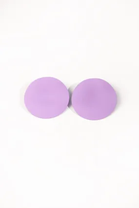 MATTE ROUND SHAPE EARSTUDS