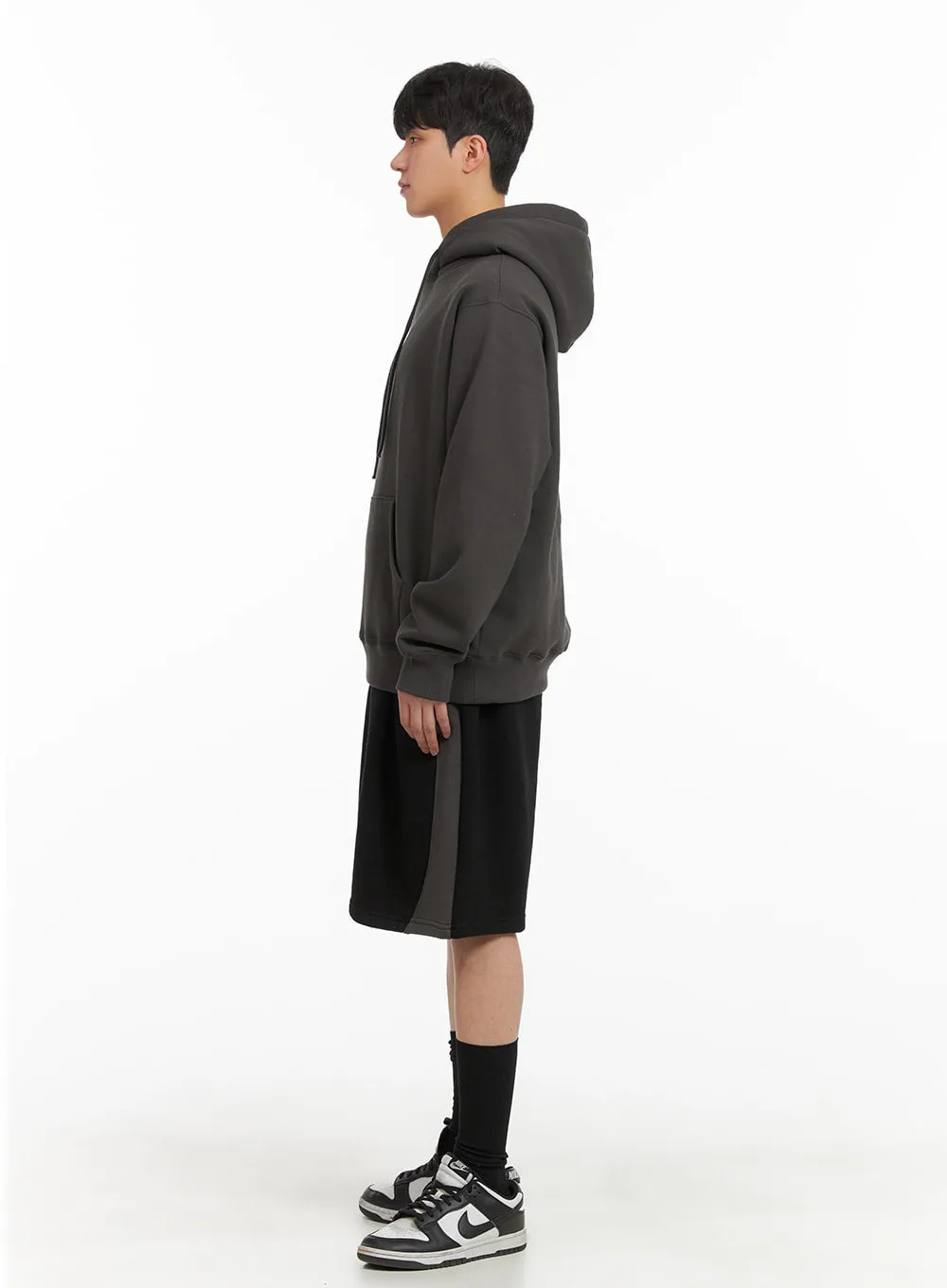 Men's Basic Hoodie IA402 / Dark Gray