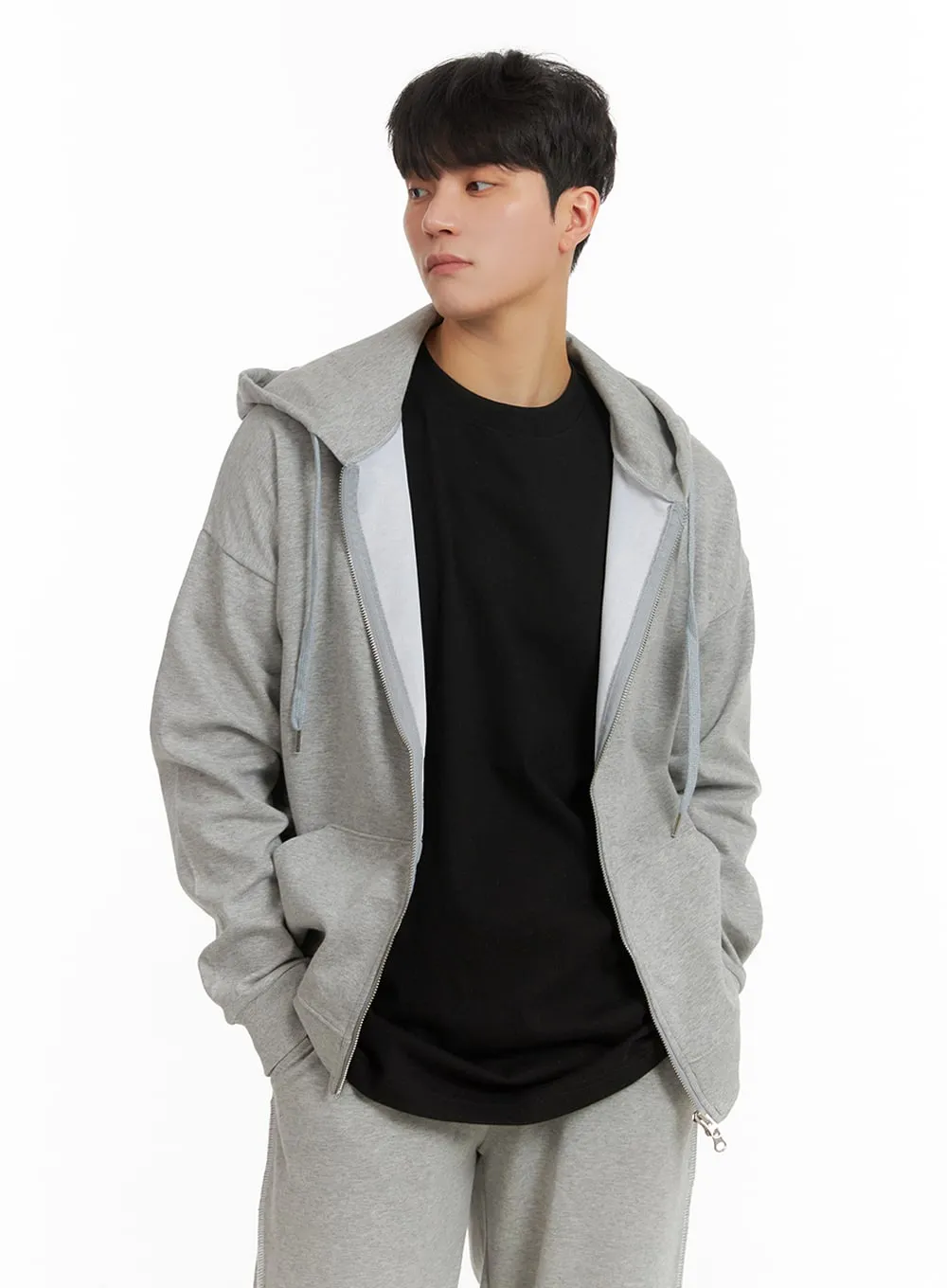 Men's Cotton Hoodie Jacket IA402