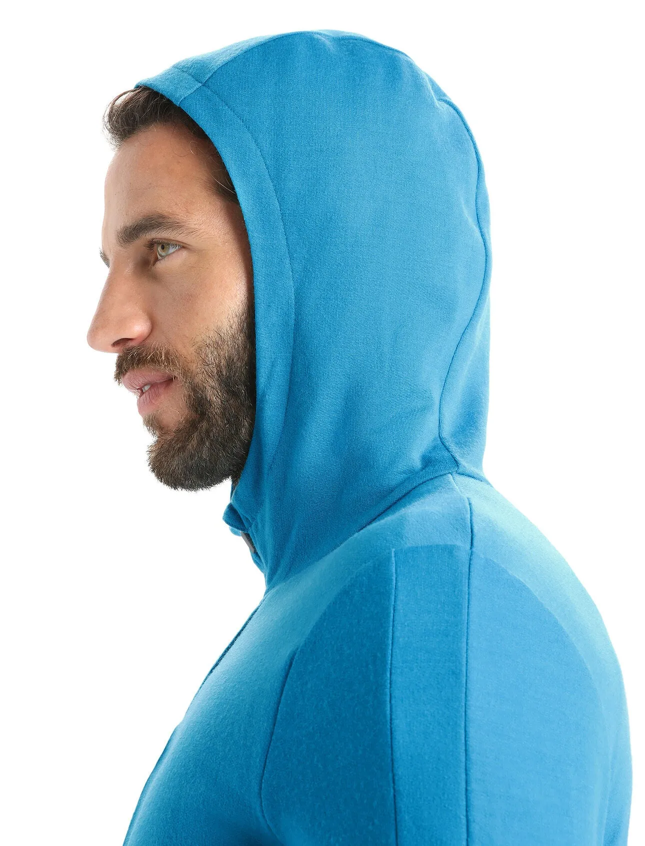 Mens Quantum III LS Zip Hoodie