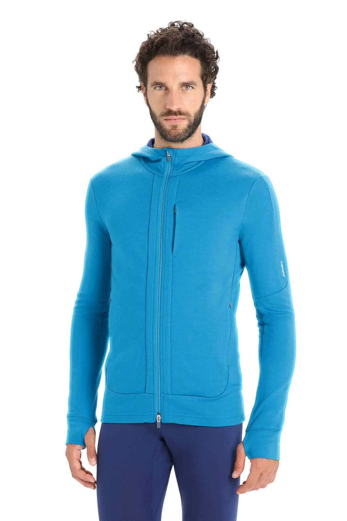 Mens Quantum III LS Zip Hoodie